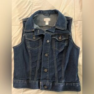 Loft denim vest- women’s